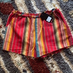 L& B serape Shorts